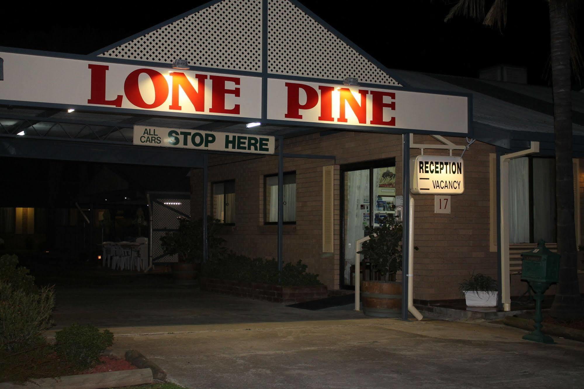 Lone Pine Motel Корова Екстериор снимка